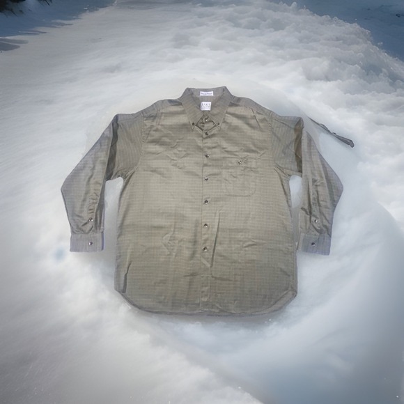 Saks Fifth Avenue Other - Men's Saks, Fifth Avenue, Long Sleeve Button Down Shirt Size XL Green